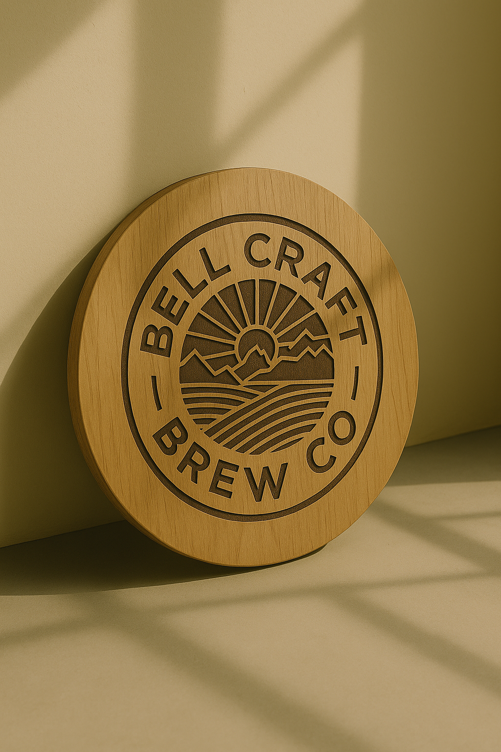 Custom Business Wall Sign-Wood