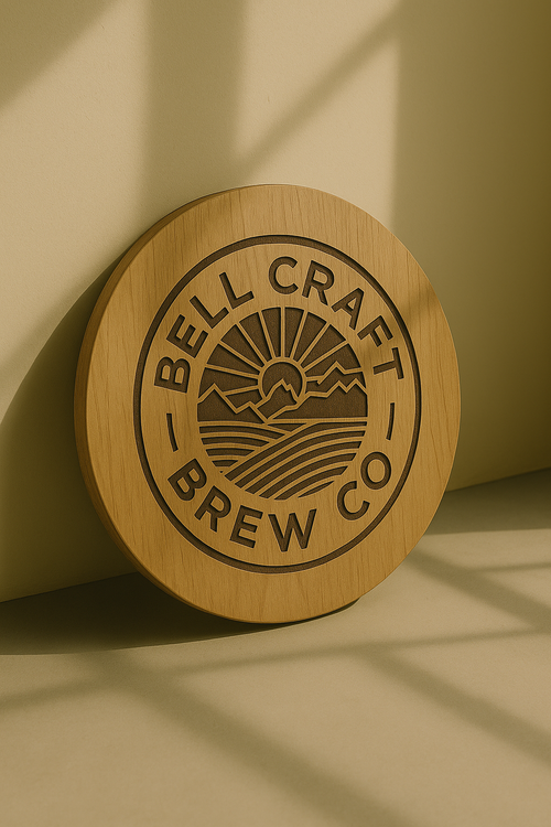 Custom Business Wall Sign-Wood